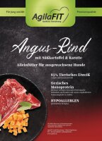 Getreidefrei - Angus-Rind mit Süßkartoffel 12 kg 1 Stück