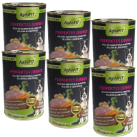 AgilaFIT Perfektes Dinner, Hunde Nassfutter Premium,...