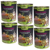 AgilaFIT Perfektes Dinner, Hunde Nassfutter Premium,...