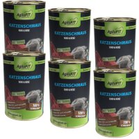 AgilaFIT Katzenschmaus mit Rinderherz &amp; Taurin,...