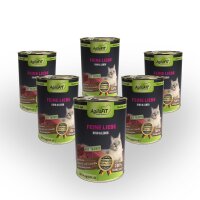 Feine Liebe, getreidfrei Katzenfutter 400g 6 Stück