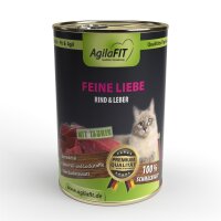 Feine Liebe, getreidfrei Katzenfutter 400g 6 Stück