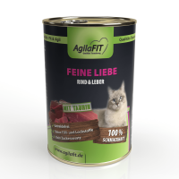Feine Liebe, getreidfrei Katzenfutter 400g 6 Stück