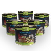 Katzenschmaus, getreidefrei Katzenfutter 200g 6 Stück