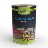 Katzenschmaus, getreidefrei Katzenfutter 400g 6 Stück