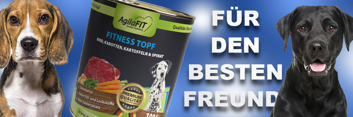 AgilaFIT-Fitness-Topf-Hundefutter
